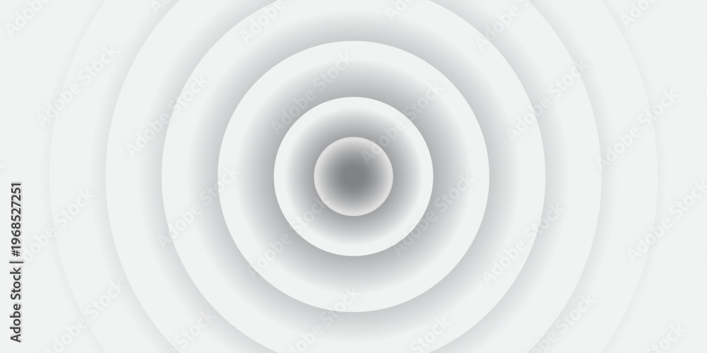 Fototapeta premium Circles background. Abstract circle design. 3D round papercut layer