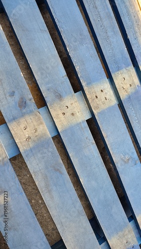 blue metal background