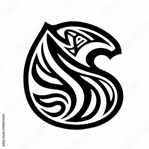 Polynesian tribal tattoo patterns, Maori motif elements, abstract geometric designs for traditional cultural body art, isolated on white background