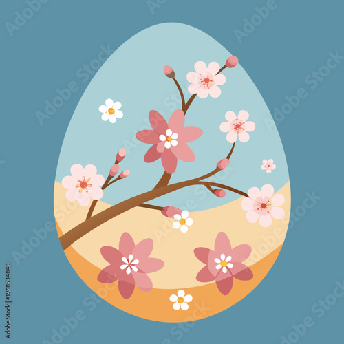  spring cherry blossom deigned on Ester 