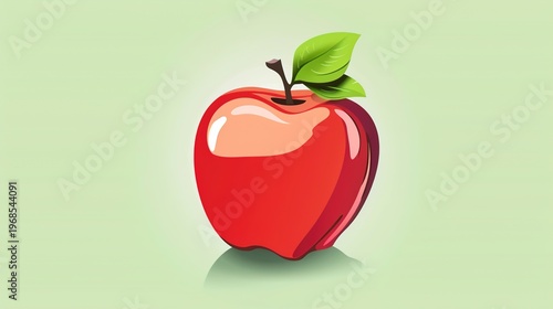 Apple cartoon image design material, cute cartoon apple character design, lovely fruit mascot vector set, funny cartoon apple expressions, simple flat style illustration, colorful cartoon fruit elemen