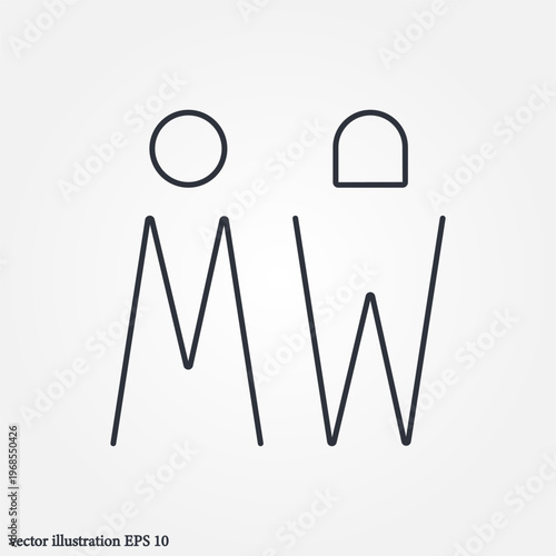 male and female gender icon symbol illustration vector eps10 logo template design pattern seamless bright minimal design flat design realistic style simple design modern design