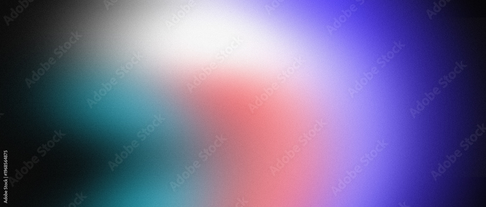 Obraz premium Abstract grainy gradient background texture, vibrant color blurred shape