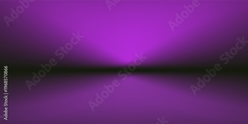 Abstract gradient podium background. Violet, purple and lilac empty 3d studio backdrop. Clean scene for product presentation mockup template. Vector illustration.