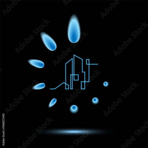 Symbol Representing Gas Infrastructure