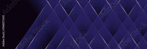 Abstract Elegant diagonal striped purple background and black abstract , dark