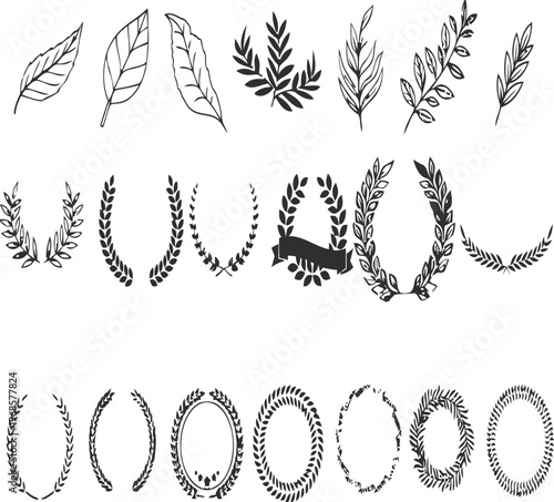 A detailed black and white line art illustration of a cute rabbit sitting next to a flower