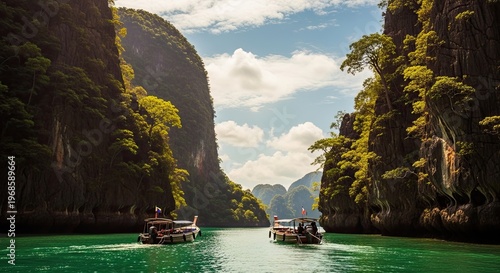 Thailand travel stunning limestone cliffs and emerald waters of phang nga bay for adventure seekers