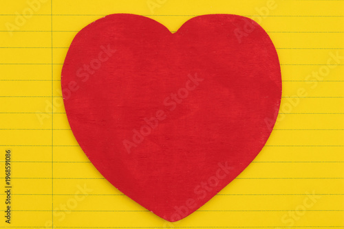 Cuadro en lienzo Love of learning education concept background