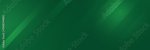 Geometric Green Background with Diagonal Stripes and Gradients. Vector Minimalist Backdrop for Irish St. Patrick Day