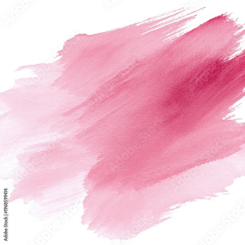 Abstract pink watercolor background texture artistic brush strokes paint splash modern design element for graphic art banners cards wedding invitations