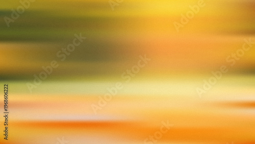 Cuadro en lienzo A smooth and blurry background texture displaying a vibrant blend of warm golden yellow and soft orange color light gradients