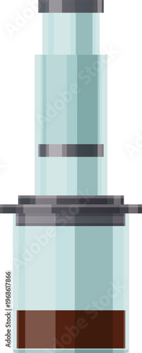 Coffee brewing device preparing espresso style drink