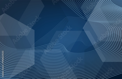 Abstract geometric background, colorful. Blue gradations, circle effect style. Modern background. Vector illustration .Eps 10. Business presentation background