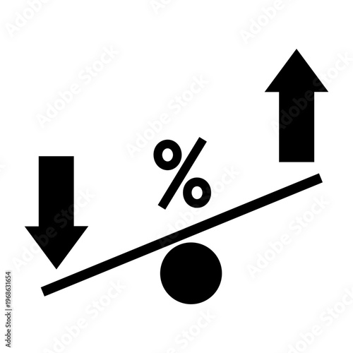 Financial balance scale
