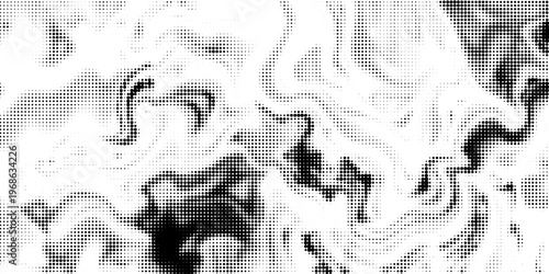 halfton pattern dot background texture overlay grunge distress linear vector. modern style