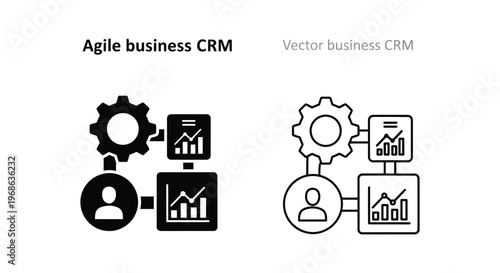 Agile CRM vs Traditional CRM: Best Solutions 2024 Vector