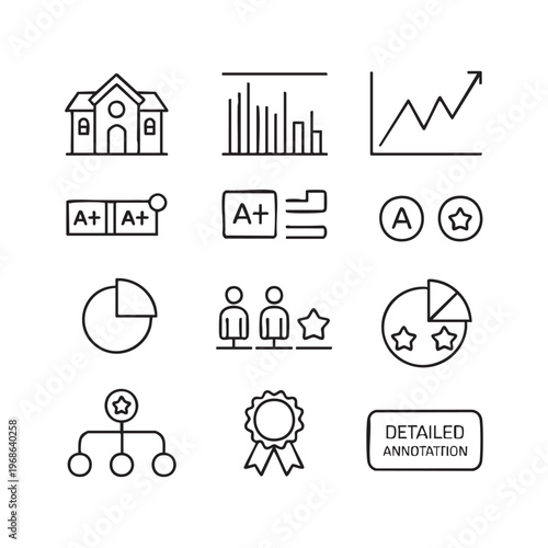 Flat of house home family people symbols and relationships flat house