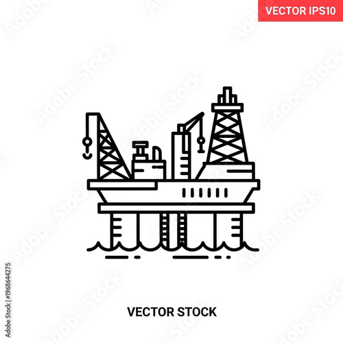 Offshore Oil Rig Platform Structure 2.