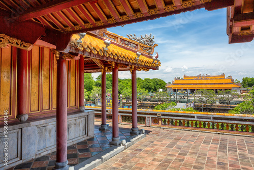 Wallpaper Mural Inner Imperial Building and Gallery in Hue Torontodigital.ca