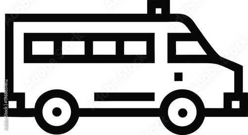 Essential medical transport vehicle for urgent health support and response