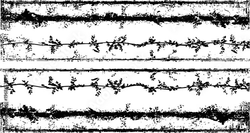 grunge barbed wire stripes pattern rustic textured fence design retro vintage background