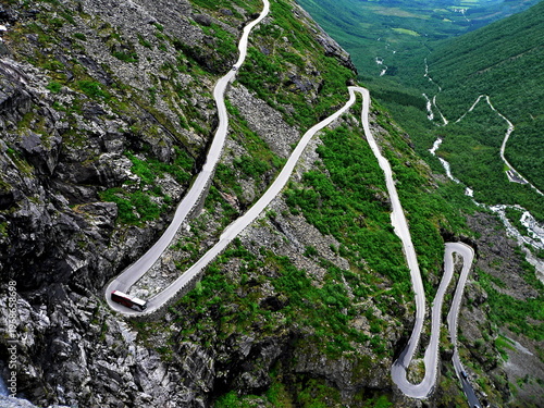 Norway - view of the Troll trail