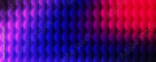 Abstract Glassy Purple and Blue Gradient Light on Dark Background