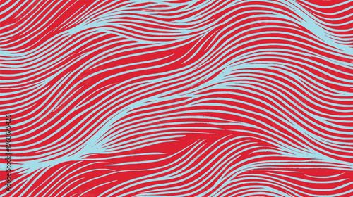 Wind currents formed by overlapping lines, a vector background, a seamless pattern.

