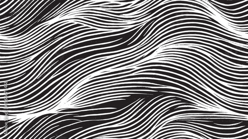 Wind currents formed by overlapping lines, a vector background, a seamless pattern.

