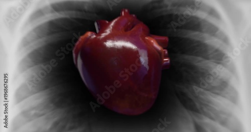 From heart pumping in xray to microscopic virus animation. Healthcare and biology related 3D medical footage.