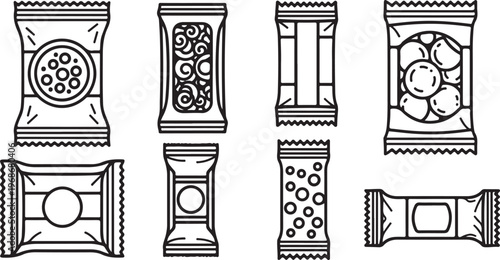 Ancient carved stone pillars with intricate circular and geometric designs Vector