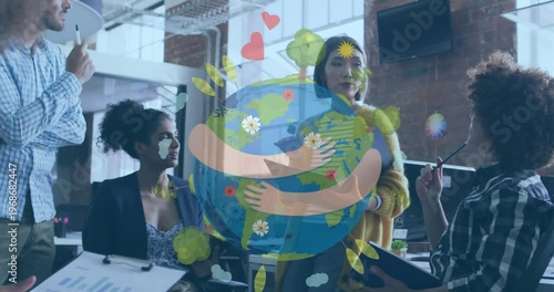 I worked with a diverse group of colleagues to design a creative business