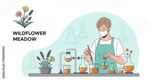 Herbalist Lab: Natural Extraction of Botanical Essences for Perfume and Medicine