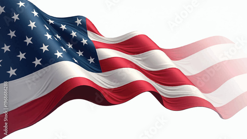 American flag, USA flag, waving flag, patriotic symbol, national emblem