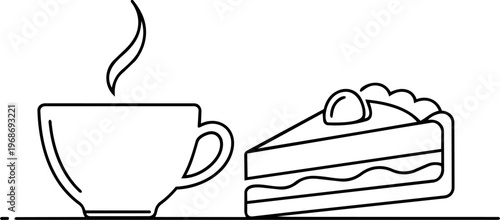 junk food line art vector 