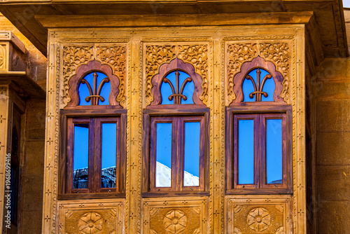 Old Town Palace inside Jaisalmer Fort, Rajasthan, India