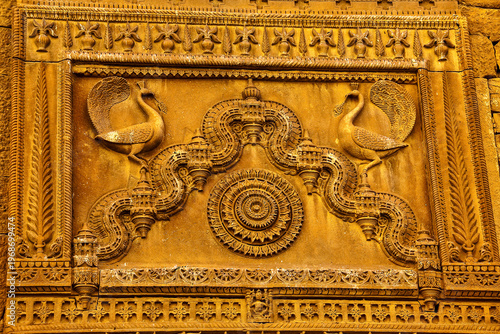 Old Town Palace inside Jaisalmer Fort, Rajasthan, India