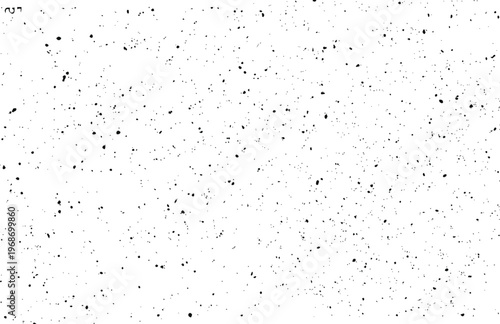 Black ink splatters on white background texture overlay design element