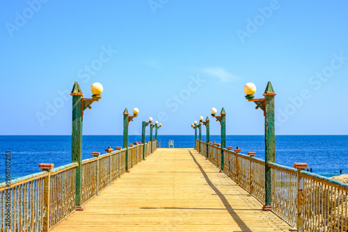 pier on the beach