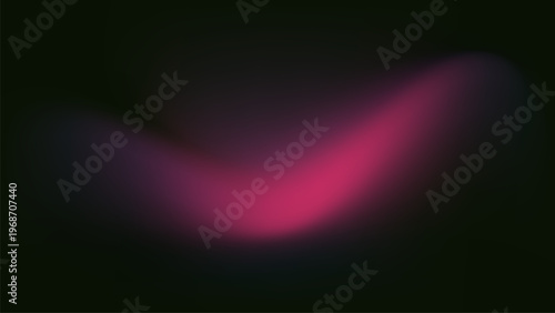 Dark abstract gradient background with pink glowing blur and smooth modern soft light effect