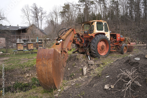construction machine,tractor Belarus , excavator
