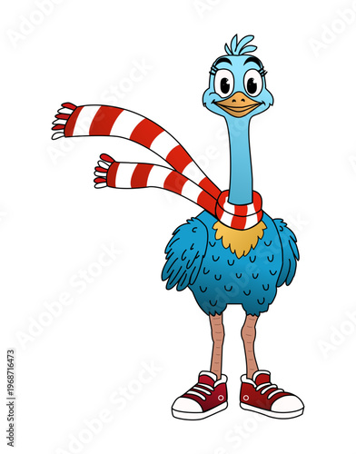 funny ostrich 