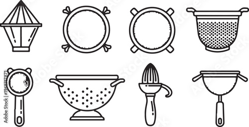 Various styles of lamps and light fixtures for home and garden Vector