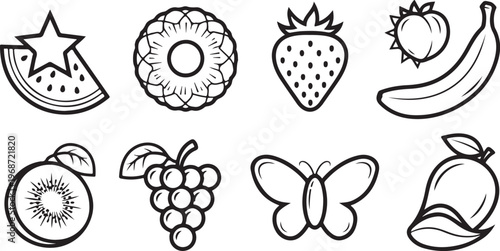Collection of twelve unique and intricate decorative ornaments and symbols Vector