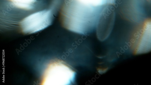 Real Lens Flare Reflections for Overlay or Transition