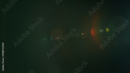 Real Lens Flare Reflections for Overlay or Transition