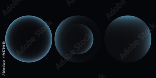 Sound wave. Signal concentric circle. Round light effect. Wifi range. Radio station signal. Water ripple with circle waves. A place or a painful point. Radar screen. Vector effect.