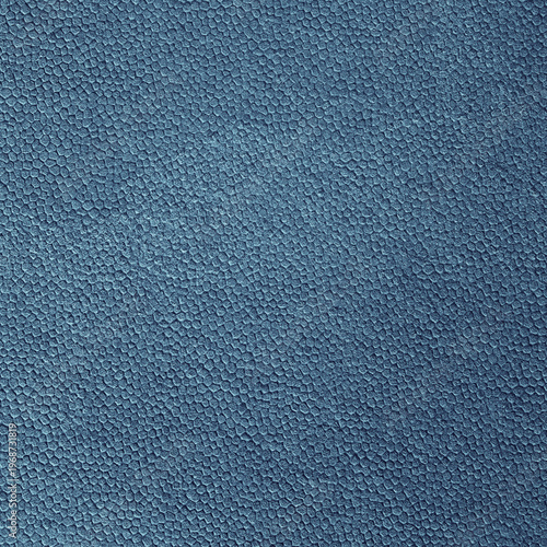 Blue rough scales leather material texture