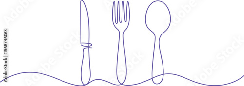 White stylized scissors with serrated blades and rounded handles on a blue wavy line background white scissors